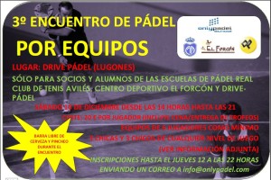 3º torneo equipos