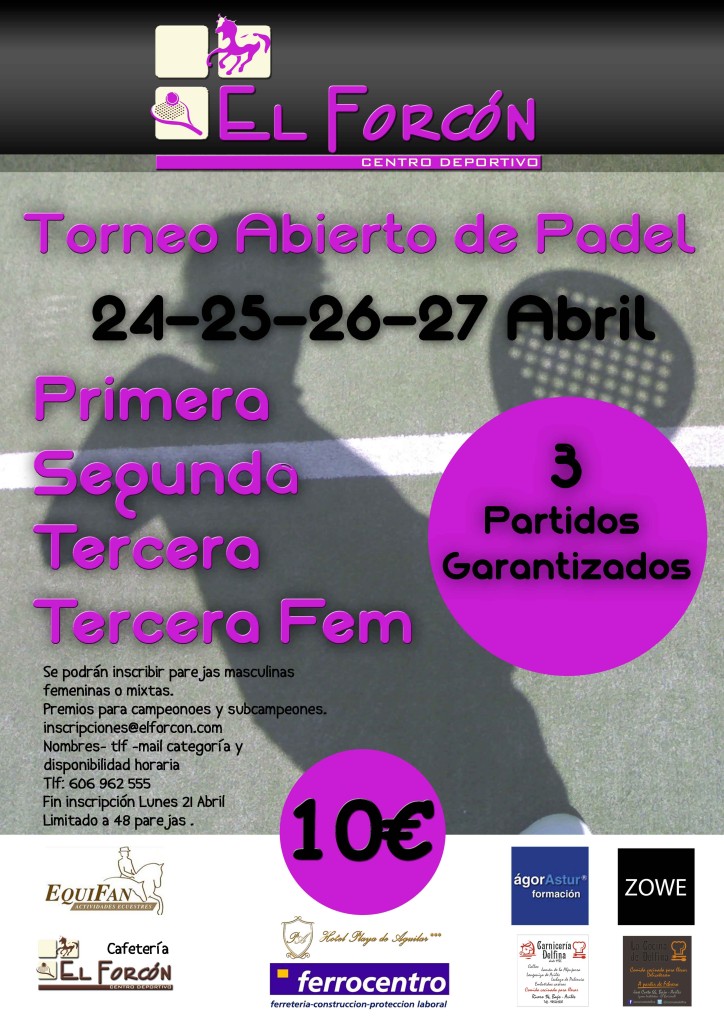 torneo abierto abril 