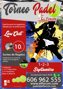 Torneo Low cost Septiembre 1